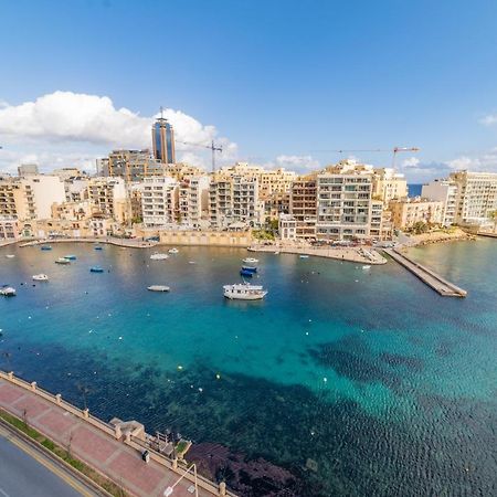 Amazing Views Of Spinola Bay In Heart Of Stjulians-Hosted By Sweetstay Saint Julian's Eksteriør billede