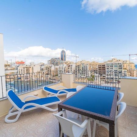 Amazing Views Of Spinola Bay In Heart Of Stjulians-Hosted By Sweetstay Saint Julian's Eksteriør billede