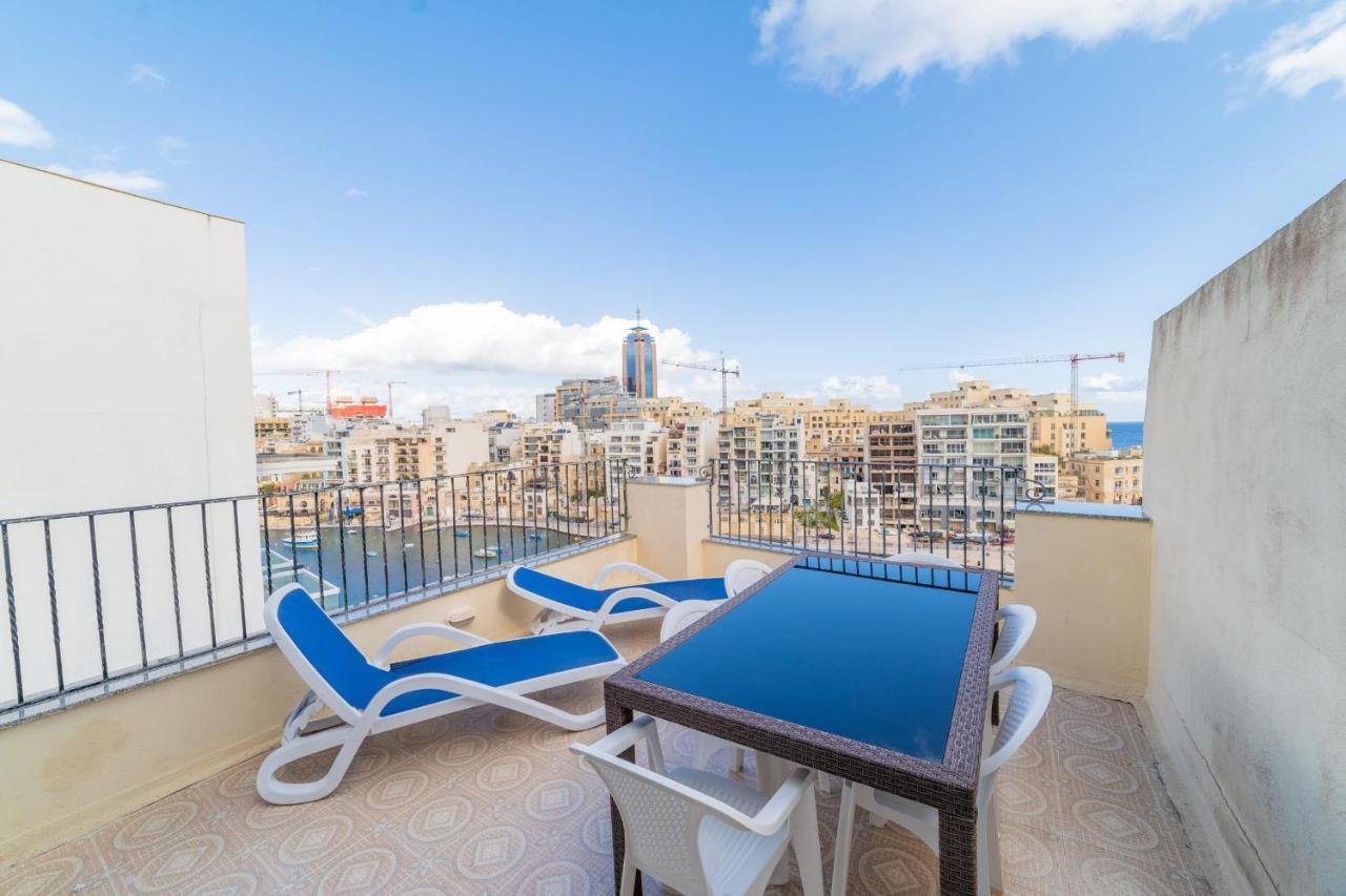 Amazing Views Of Spinola Bay In Heart Of Stjulians-Hosted By Sweetstay Saint Julian's Eksteriør billede