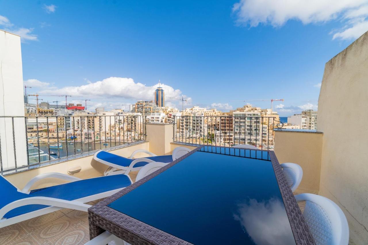 Amazing Views Of Spinola Bay In Heart Of Stjulians-Hosted By Sweetstay Saint Julian's Eksteriør billede